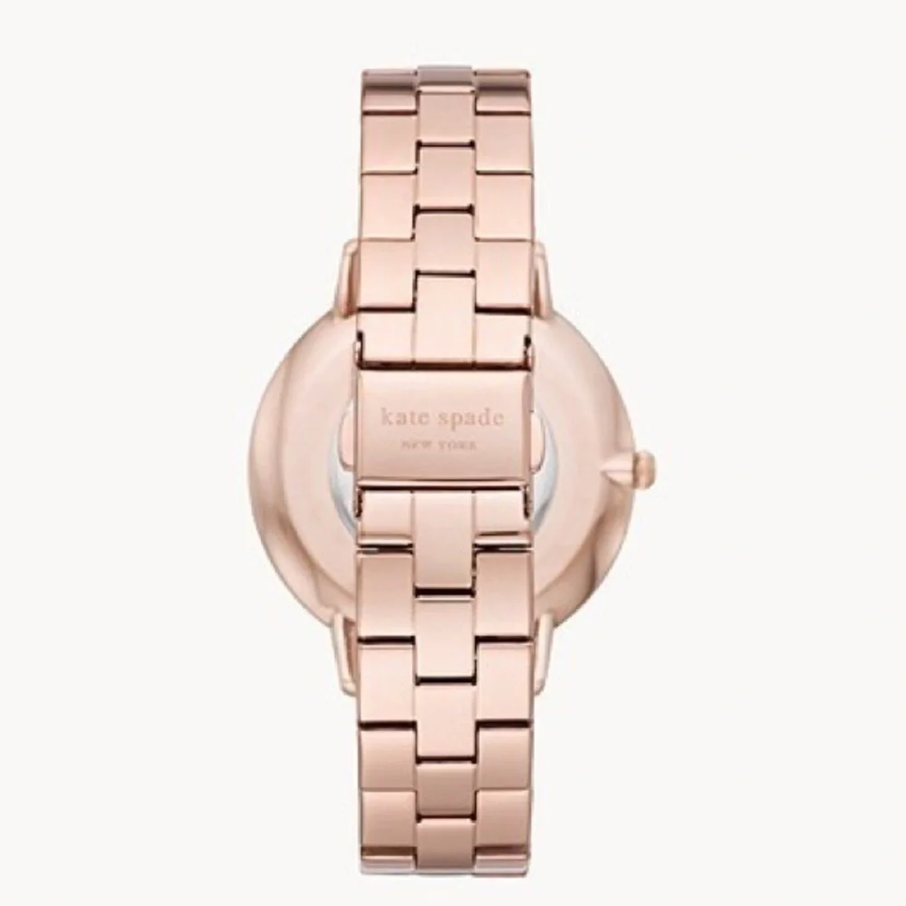 Kate Spade Rose Gold Scalloped Women’s Watch 38mm Stainless Steel NWT